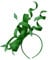 Swirl Loop Sinamay Headband Fascinator For Women Wedding Ascot Races [Green]