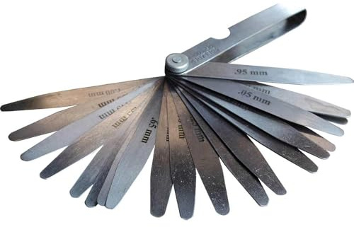Faithfull FAIAUFEELER Metric Feeler Gauge - 20 Blade 0.05-1.00mm