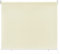Froadp 100x140cm Außenrollo Sichtschutzrollo mit Reflektierende Thermofunktion Kunststoffbeschichtung Senkrechtmarkise Außen Vertikalmarkise Fensterrollo für Balkon Terrasse Garten (Beige)