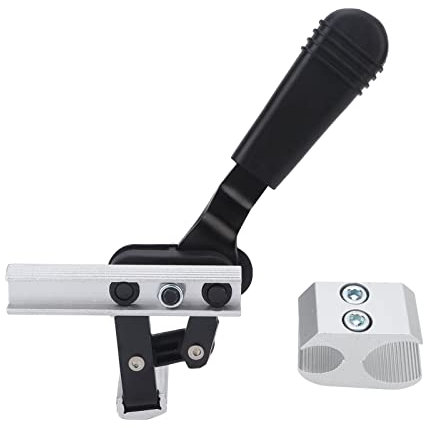 Rollstuhlbremse, Universal-Rollstuhl-Bremshebel Teile Bremssystem Rollstuhl-Ersatzteile, Bremshebel aus Aluminiumlegierung, Bremsgriff für Elektrische Rollstühle, 25 Mm(Richtiges Stück)