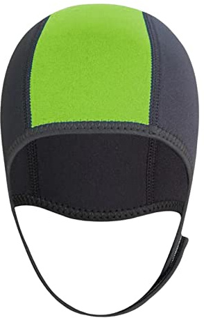 Harilla 3mm Neoprene Scuba Diving Hat Waterproof Adjustable Wetsuit Thermal Hood Dive Hood Swim Hat for Kayaking Water Sports Canoe Women Men Unisex