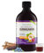 Ashwagandha KSM-66 Liquid Bio-Fermented with Turmeric, Probiotics & Digestive Enzymes for Stress, Mood & Gut Health - Natural Berry Passion Flavour