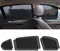 Auto Seitenfenster Sonnenschutz für BMW 5 Series E39 E60 E61 F10 F11, Magnetischer Front Heck Seitenscheibe Visier Faltbare Sonnenblende Zubehör,6 Sides