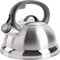 2.7 Litre Stove Top Kettle Stainless Steel Whistling Kettle Teapot with Stay Cool Handle & Grip for Induction Gas & Electric Hobs Chrome