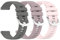 Waekethy Armband für Garmin Vivoactive 5/Garmin Active 5, 20mm Silikon Armbänder Einstellbar Sport Ersatzarmband Kompatibel mit Garmin Venu/Venu sq/Venu sq2/Venu 2 plus