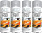 SDMAX All Purpose Clear Lacquer Spray Paint, Suitable for Wood, Metal, Plastic, and, Glass Surface, Fast Drying, Easy Application, Interior and Exterior Usage, 250ML (4 Pcs)