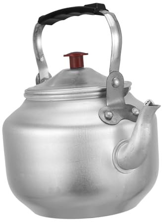 DECHOUS Wasserkessel Kleine Chinesische Teekanne Aluminium-teekanne Mit Deckel Und Sieb Camping-teekessel Mit Henkel Für Hause Tragbar Leicht Zu Reinigen