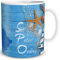 TRIOSK Tasse St. Peter Ording Nordsee Ort Souvenir Geschenk Maritim für Reiselustige Nordseeliebhaber Frauen Männer Büro Kollegen, Keramik 300ml
