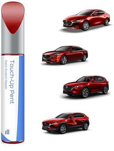 41V Soul Red Metallic Tricoat Lackstift für Mazda – Exakte Übereinstimmung für Chips und Kratzer