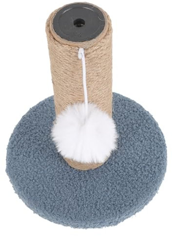 Happyyami Rascador para Gatos Pequeño con Vertical para Interiores con Seguros y Diseño Estable para Ejercitar y Entretener Mascotas