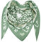 Gloop Damen Schal XXL Dreieckstuch Damen Dreieck Schal Halstuch Baumwolle Musselin Poncho ohne Kratze an Haut Hergestellt in Italien 125 cm×125 cm×210 cm