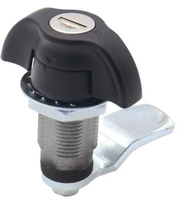 YiQinzcxg LKW Türschloss Riegel Teleskopfunktion Anhängerschrank Garagentorschloss Hardwarezubehör