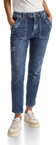 Street One Damen Cargo Jeans im Loose Fit 3716545