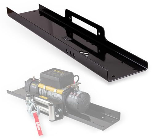 BullPower OSW-MP92 - extra Lange Seilwinden-Montageplatte 92 cm Montageplatte für Seilwinde 13000lb OSW-13000 + OSW-13022