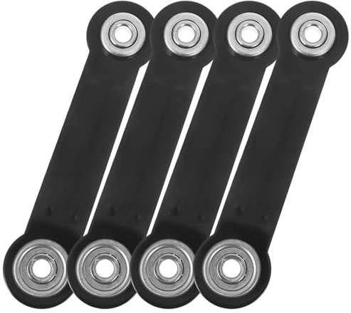 Alipis 4pcs Glider Bearing Arm Brackets Heavy Duty Replacement Hardware for Outdoor Furniture Rocking Chair Bench Repair Patio Swing Seat Bracket and Easy to Install