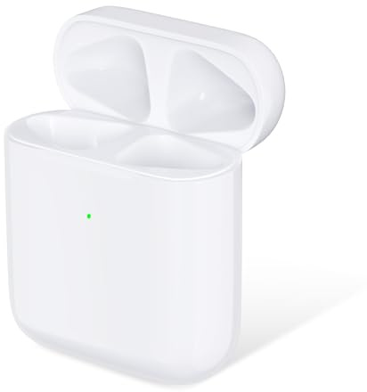 Replacement Charging Case for Airpod 2nd Charge Case | Only Air pod Charging case with Bluetooth Pairing Sync Button(Replacement A1938 and A1602)