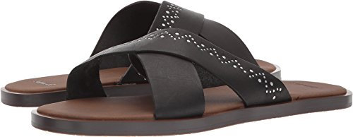 Sanuk Damen Yoga Adley Sandale, schwarz/Silber, 37 EU