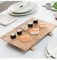 Excellent Houseware Mango Wood Wooden Cheese Meat Serving Display Board Platter on Legs (30x22.5cm)