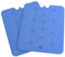 Kühlakkus für Kühltasche Kuhlakku Platte extra Flach und Groß Freezeboard Kühlelemente (02 Stück - 600ml Blau)