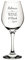 Personalised Engraved Wine Glass - It's Wine O Clock Again, Your Choice of Name Design