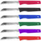 Solingen Messer Obstmesser Küchenmesser Gemüsemesser (6er Set, Bunt)