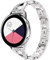 Angersi Bracelet,20mm[X-Typ] Libération Rapide Acier Inoxydable Poignet Solide Bracelet Metal Bracelet Sets Replacement Compatible avec Samsung Galaxy Watch Active 2 40mm(44mm)/Galaxy Watch3 41mm