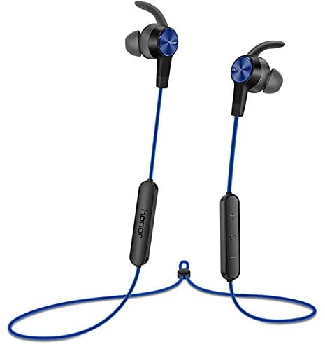 Honor Bluetooth Kopfhörer,Kopfhörer Kabellos Sport mit 11 Stunden Wiedergabezeit und IP52 Wasserschutzklasse,In Ear Kopfhörer Magnetisches für IOS Android,Blau