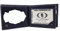 Piel Cabrera Cartera Porta Placa para Policia Nacional España (CNP) Mod. HONORES (Azul Marino)