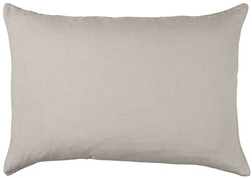 IB Laursen 6205-74 - Kissenbezug, Kissenhülle - Leinen - Farbe: Ash Grey/Hellgrau - 60 x 40 cm