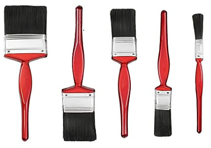 FIRST CHOICE KAYA 5pc Professional Paint Brushes with No Loss of Bristle Paintbrush Heads 5 Piece Pack Set, Studio Craft & Technique for Architects Paint brush set Sold By KAYA LTD
