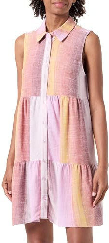 ONLY Blusenkleid Damen, Pirouette/Stripes:Multi Colour, M