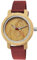 Holzwerk Germany Mädchen-Uhr Jungen-Uhr Kinderuhr Öko Natur Holz-Uhr Leder Armband-Uhr Analog Klassisch Quarz-Uhr Kinder Uhr mit Pferde Pony Motiv in Rot Schwarz Blau Türkis Braun (Braun.rot)