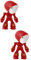 MAGICLULU 2st Roboter-tischlampe Roboter-led-lampe Tischdekoration Batterie Nachtlampe Desktop- Nachtlicht Steampunk-tischlampe Schüler Lernen Licht Einzigartig Ornamente Kind Pvc