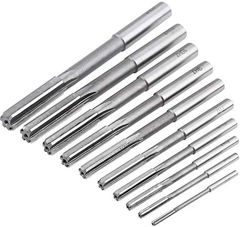 10 Stück HSS H7 Drejt Flute Reamer Machine Cutter 3/4/5/6/7/8/9/10/11/12mm