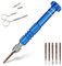 5-in-1 Mini Screwdriver Set, Sunglasses Screwdriver, 2PCS Glasses Repair Kit Glasses Screwdriver, Spectacle Repair kit Screwdriver for Glasses, Glasses Screwdriver Set Professional