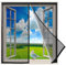 Zanzariera Magnetica Finestra 55x140cm Rete Tenda Anti Zanzare Porta Chiusura Automatica, Per Corrido Porta Finestra, Facile da Installare Innovativo, Nero