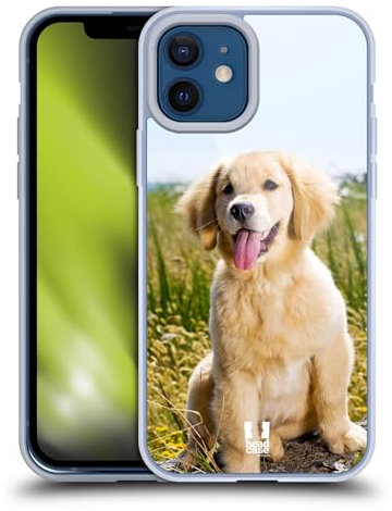 Head Case Designs Golden Retriever Welpe Beliebteste Hunderassen Softgelhülle Kompatibel Mit Apple iPhone 12 / iPhone 12 Pro Und Kompatibel Mit MagSafe Zubehör