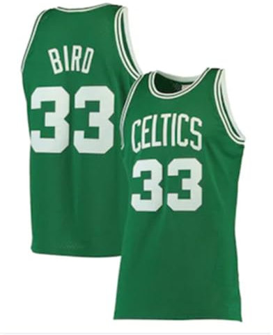 CLZWFZ Adult 0#7#33#77#Basketball Jersey Unisex Ärmellose Basketball Tank Top Sport Futter T-Shirt Tank Top,33# Green,M