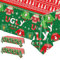 2 Stück Weihnachtstischdecke,Rechteck Weihnachten wasserdichte Tischdecke für Tischdekorationen,137 x 274cm Xmas hässlicher Pullover Kunststoff Tischdecke für Weihnachten Urlaub Winter-Party-Zubehör