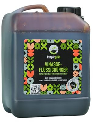 Bio Flüssigdünger (3kg) für Gemüse, Rasen, Kräuter, Obst, Zier- und Zimmerpflanzen | geeignet für Balkon, Terrasse, Garten | rein organisch und ohne Zusätze aus natürlichen Zutaten