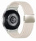 Zythtic Geflochtenes Armband Kompatibel Mit Samsung Galaxy Watch 7 6 5 4 FE, One Klick Mit Magnet Nylon für Samsung Watch 6 Classic/5 Pro/4 Classic für Damen Herren, Sternenlicht