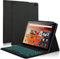 WAVATA Étui Clavier pour Fire HD 10 Tablet 13th 2023 /HD 10 Plus 10.1'' 2021, Clavier avec Rétroéclairage AZERTY Français Bluetooth Magnétique pour Fire HD10/HD10 Plus 10.1 2021 11 Generation, Noir