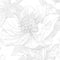 CiCiwind Self Adhesive Wallpaper 17.32''×118.11'' White Gray Floral Wallpaper Waterproof Peel and Stick Wallpaper Thicken Sticky Back Plastic Remoble Stick on Wallpaper for Wall Furniture Vinyl Wrap