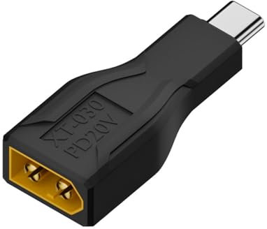 OAJABBGE XT60-Stecker Auf USB Typ C Stecker Ladeadapter Mit 100 W Leistung Unterstützt Modell Enthusiasten Drohnen Und Bootsbatterien