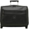 MISAKO Bass maletín ejecutivo con ruedas - Maletín con ruedas portátil - Maleta de viaje trolley portaordenador y portadocumentos Bass Negro 37 X 44 X 21 cm