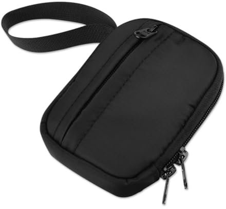 MEAKTSMI Bolsa de almacenamiento protectora para discos duros externos táctil bolsillo a prueba de golpes con asa y bolsillo interior