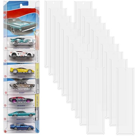 20 Stück Modellauto-Vitrine Wandmontage Kompatibel mit Match-Box Hot-Wheels Verpackungsautos Display Case, Modellauto Aufbewahrungsvitrine Display-Regal