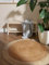 Hanse Home Jutta Juteteppich - Natur Wohnzimmerteppich Rund aus 100% Jute, Handgewebt - Robust & Pflegeleicht - Moderner, Boho Naturfaser Teppich, Natur Gold Elfenbein - Ø160cm