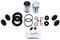Bigg Red - Rear Brake Caliper Rebuild Repair Kit + Pistons - Compatible with Opel Astra H