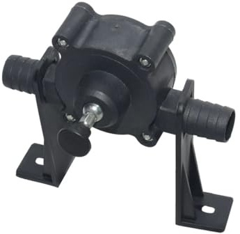 Portable Drill Powered Water Pump, DC Self-Priming Transfer Pump, 19mm Inlet/Outlet, 218g Lightweight, for Home Garden & DIY Water Drainage & Transfer